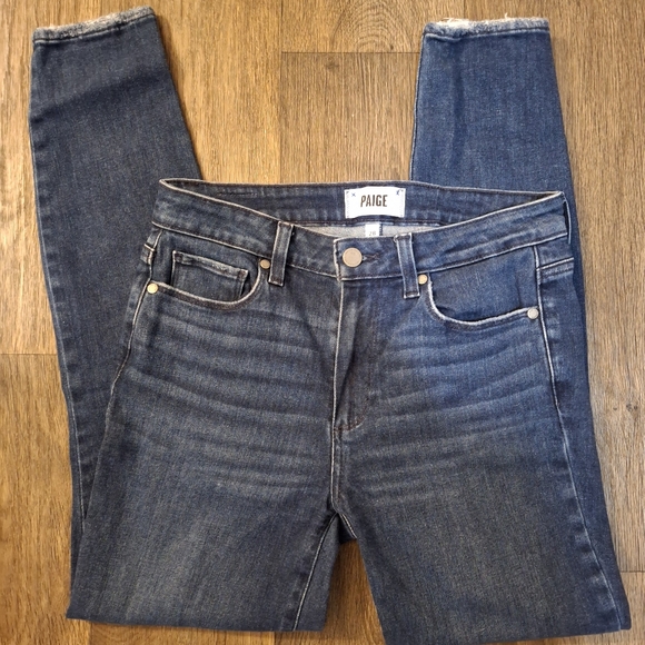 Paige Hoxton Ankle Fairview Jeans. - Picture 14 of 16